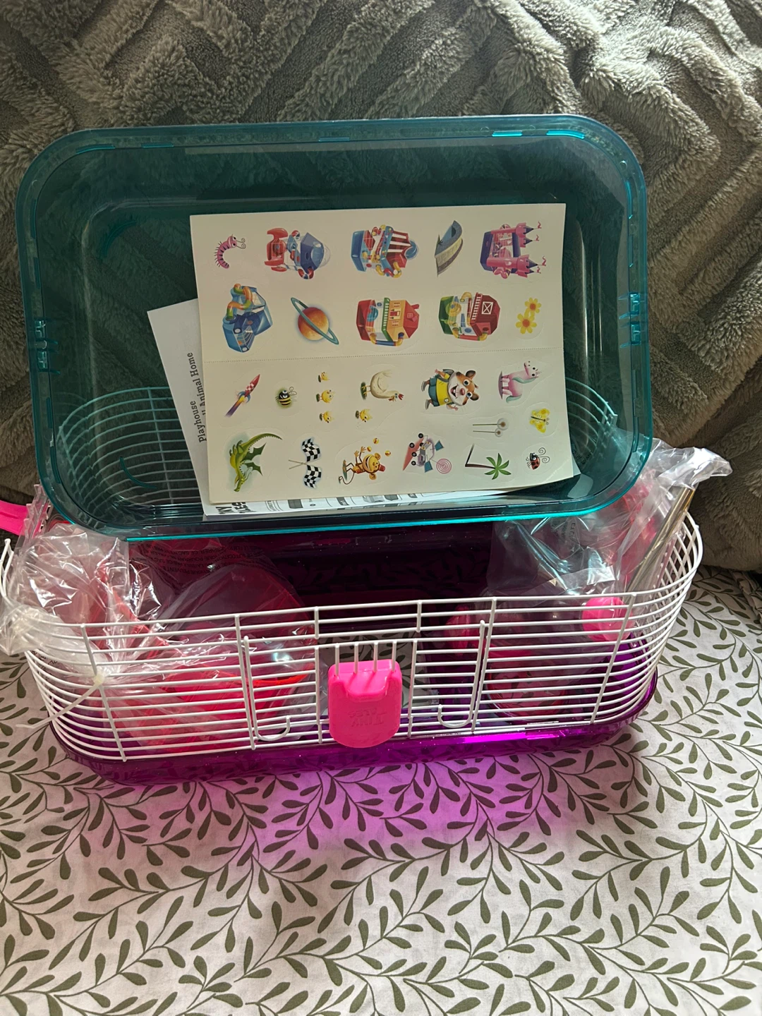 All Living Things Tiny Tales Habitat Cage with Accessories - photo 4