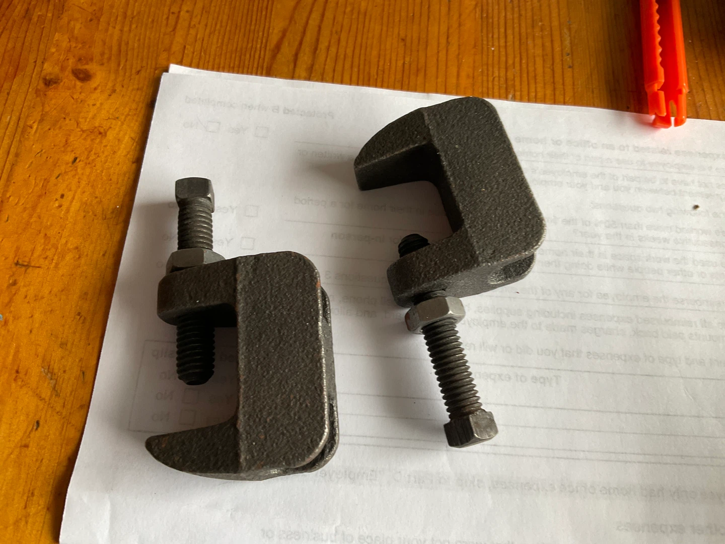 5 x C-Clamps