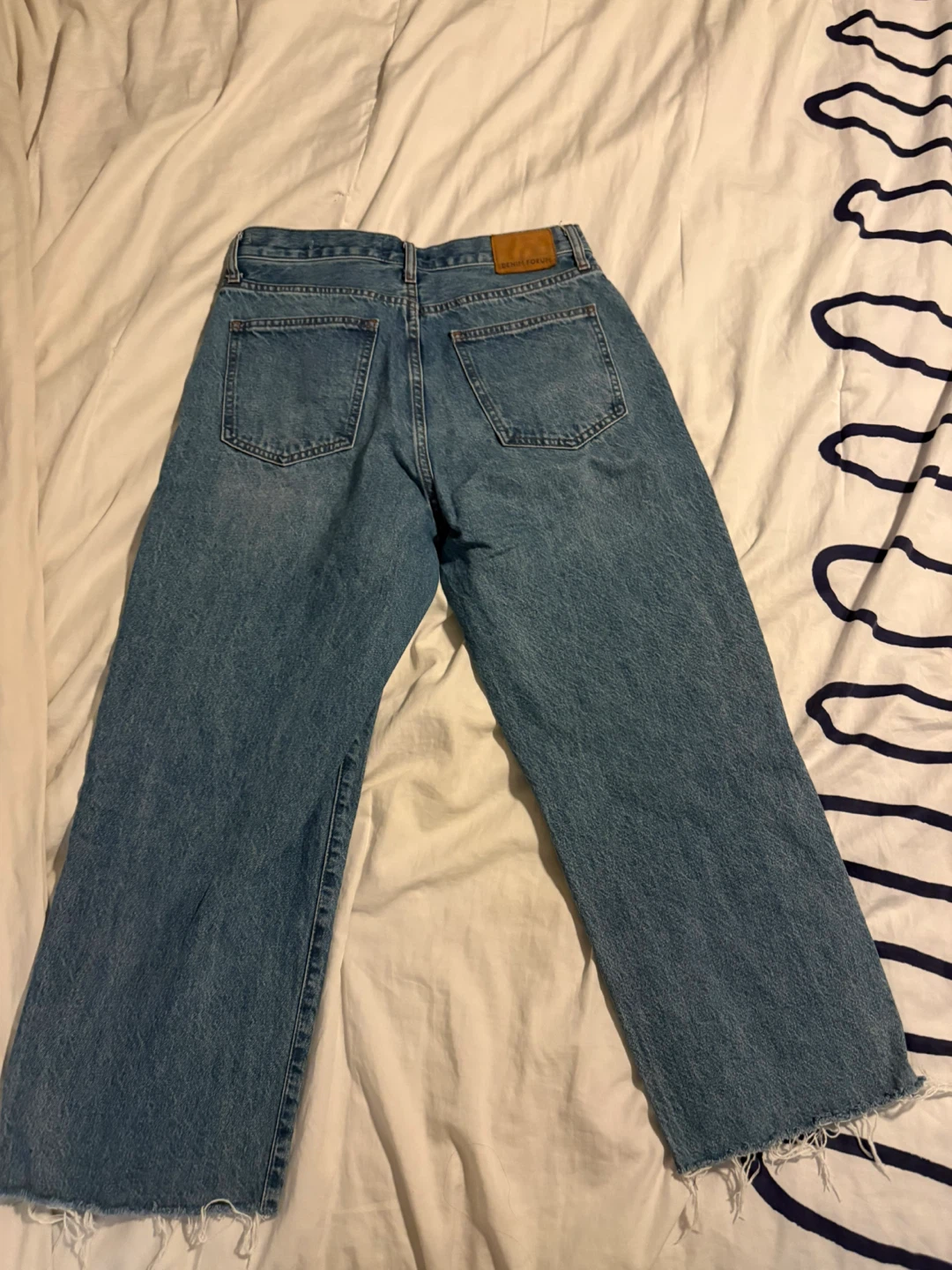 Denim Forum The Marlo High Rise Loose Jeans Size 29 - photo 4