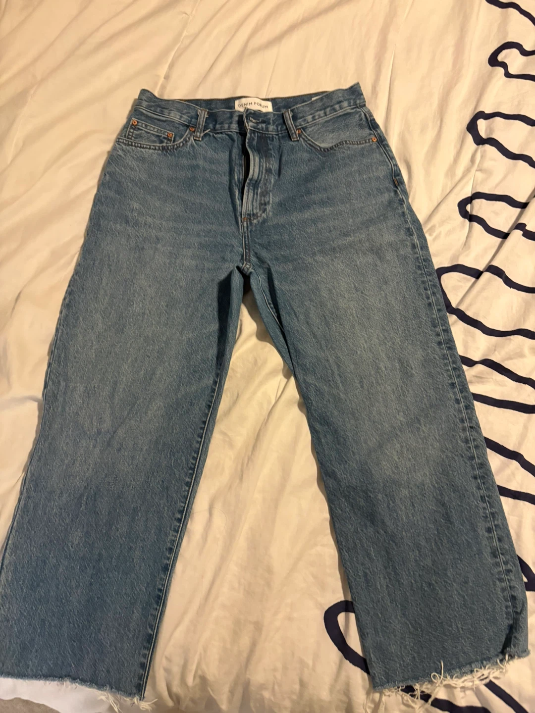 Denim Forum The Marlo High Rise Loose Jeans Size 29
