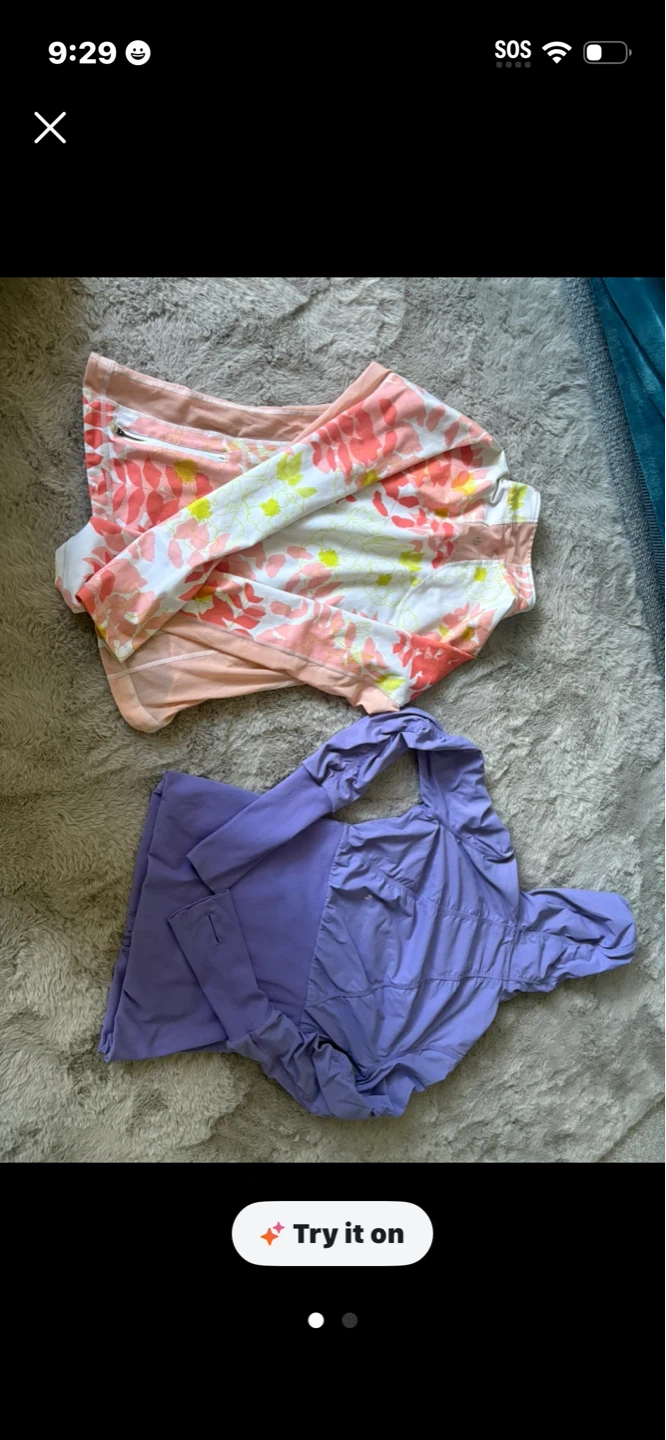 Lululemon Jackets (2) - Floral & Purple
