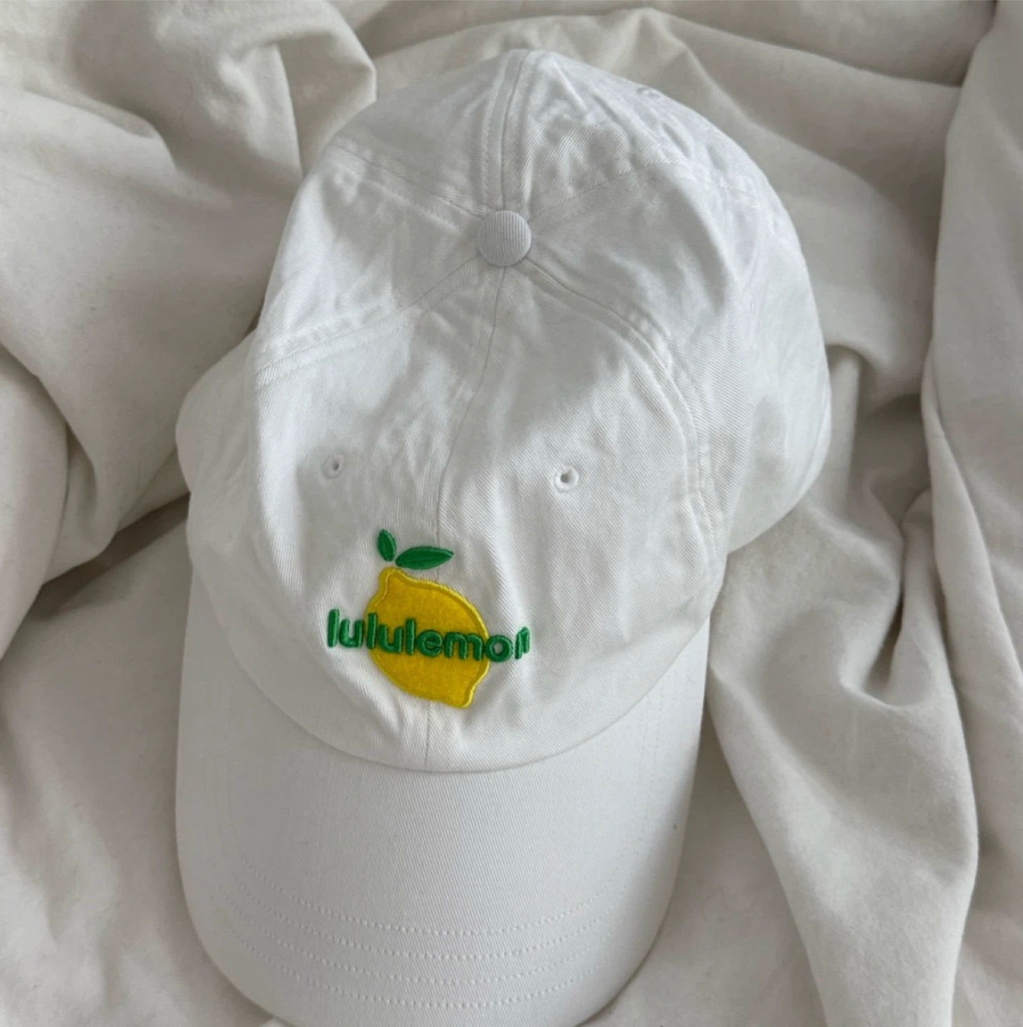 Lululemon Classic Ball Cap Lemon White L/XL - photo 2