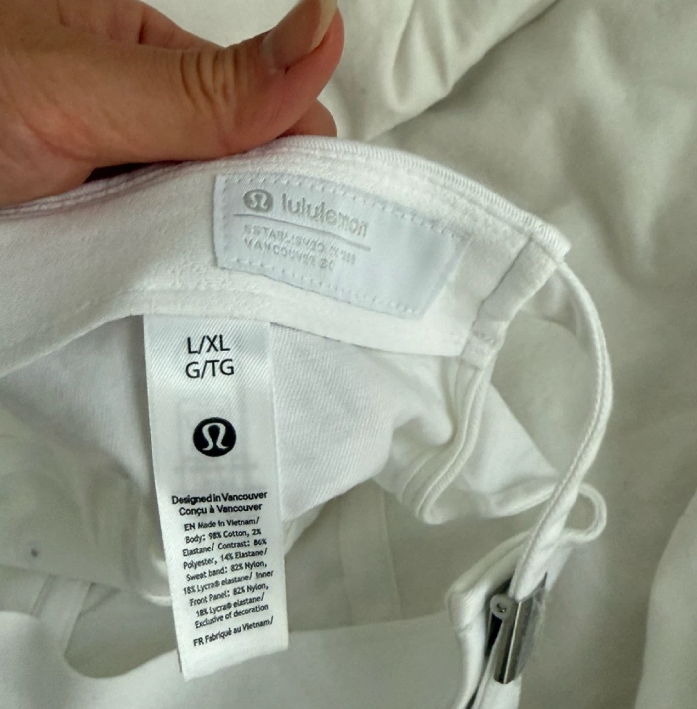 Lululemon Classic Ball Cap Lemon White L/XL - photo 3