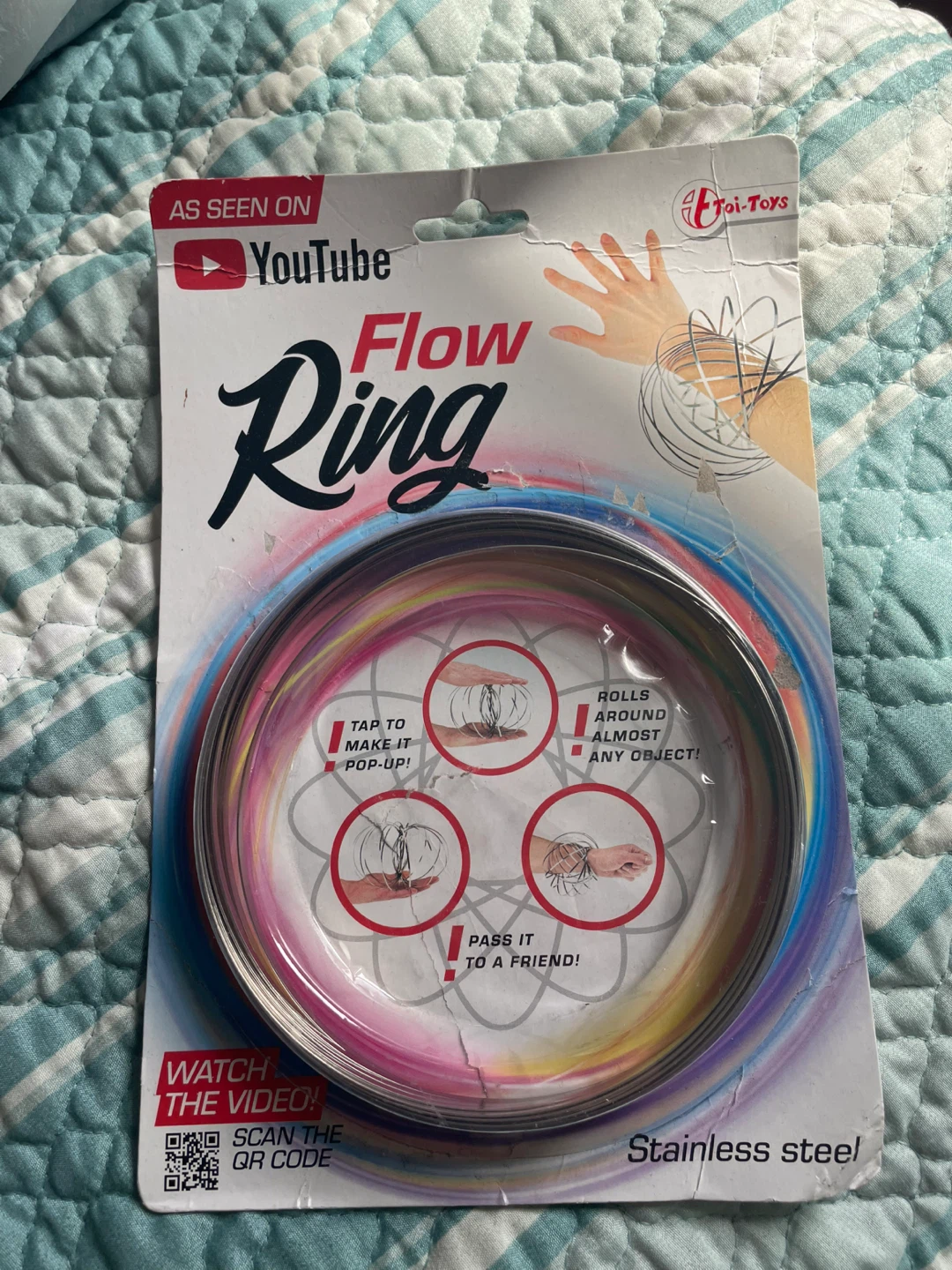 Tai-Toys Flow Ring Stainless Steel Toy