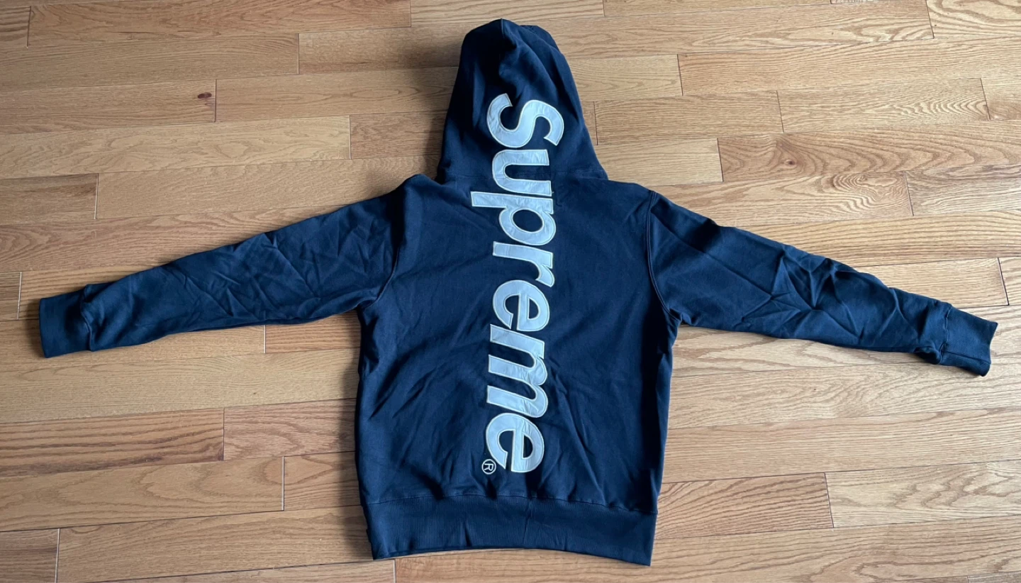 Supreme Vertical Logo Hoodie