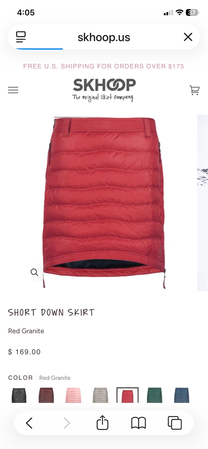 SKHOOP Short Down Skirt - Pink - photo 5