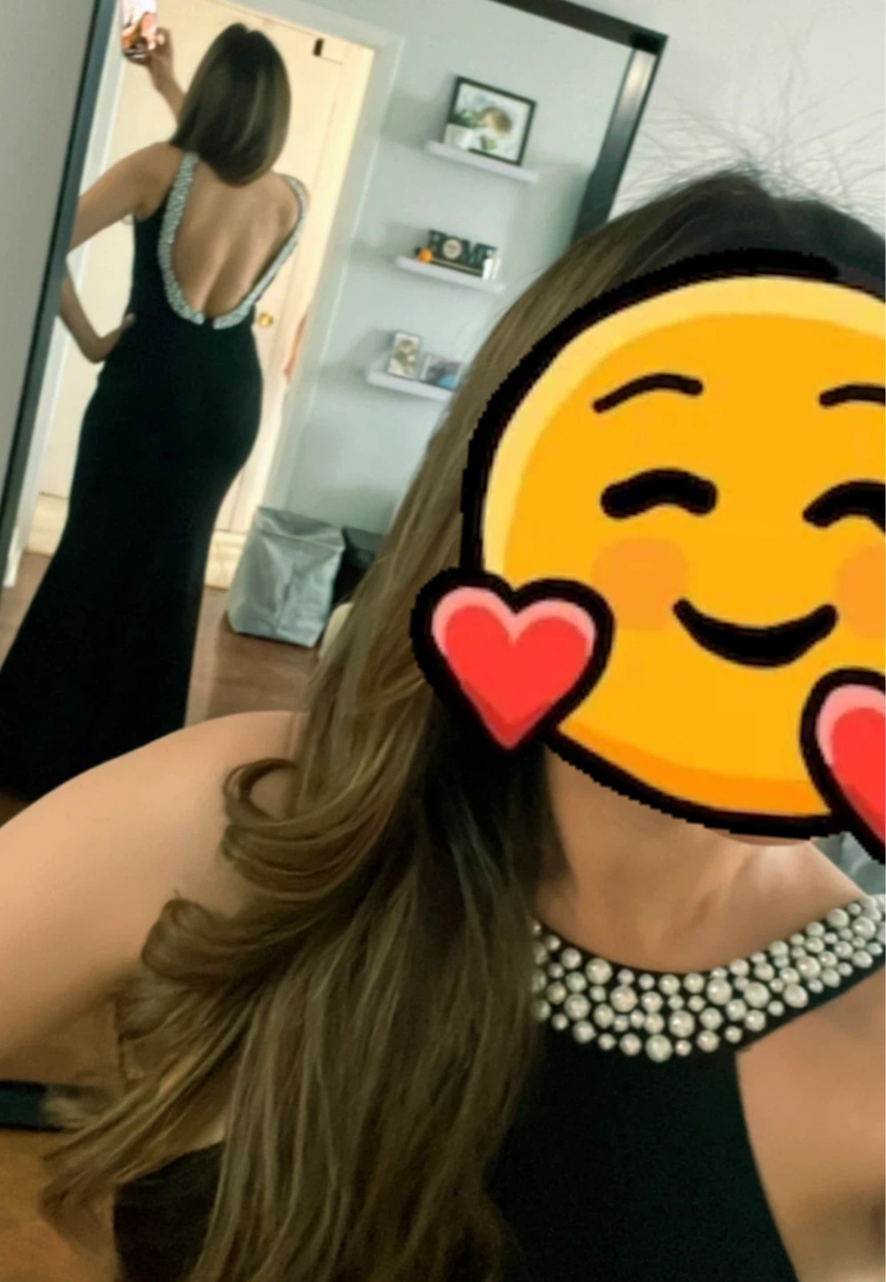 Black Beaded Dress - photo 3