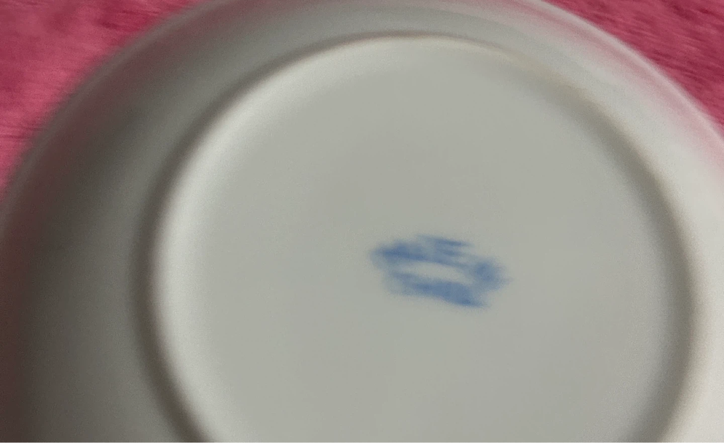 Vintage Footed Teacup and Saucer Set - Pink Chrysanthemum Floral - photo 2