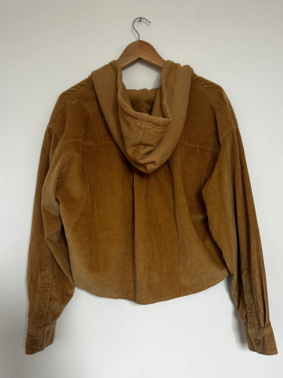 American Eagle Corduroy Button-Up Hoodie - photo 4