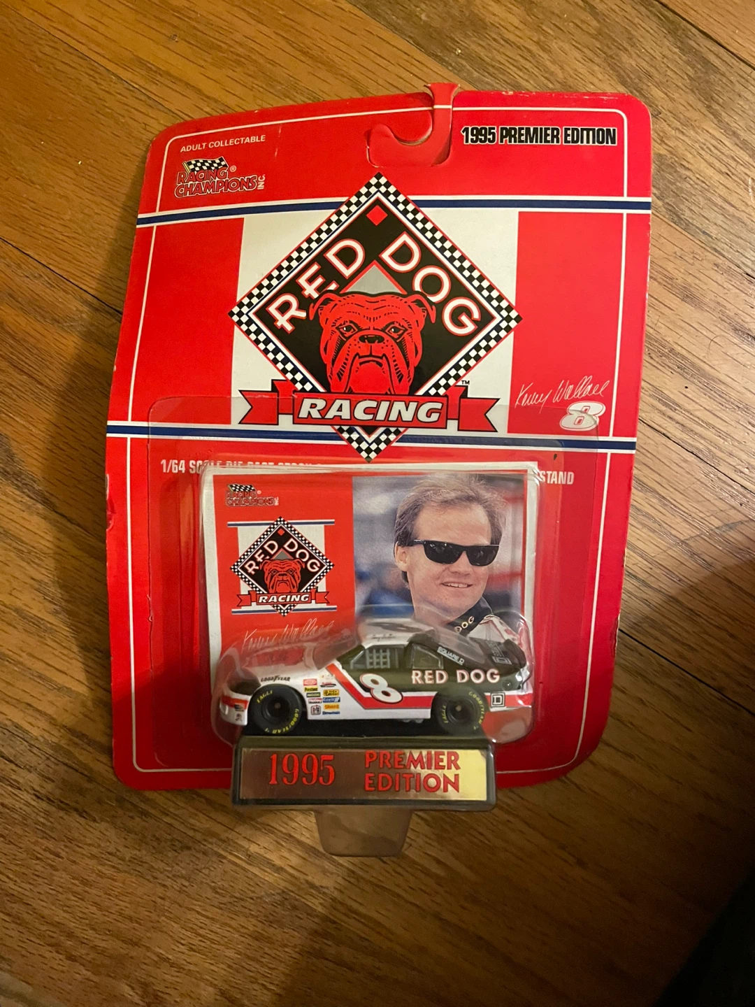 1995 Racing Champions Red Dog Kenny Wallace #8 Diecast Car