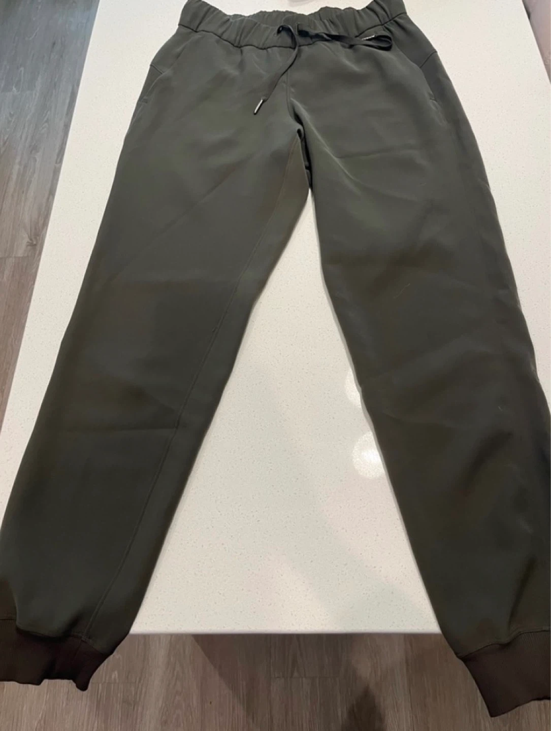Lululemon Jogger Pants - Olive Green - size 4 - photo 3