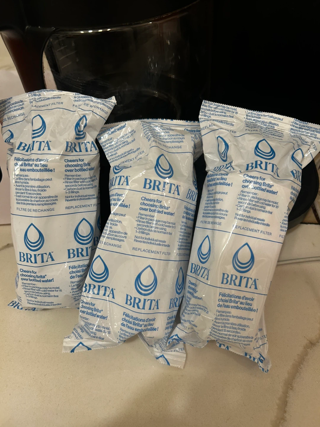Brita Replacement Water Filters - 3 Pack