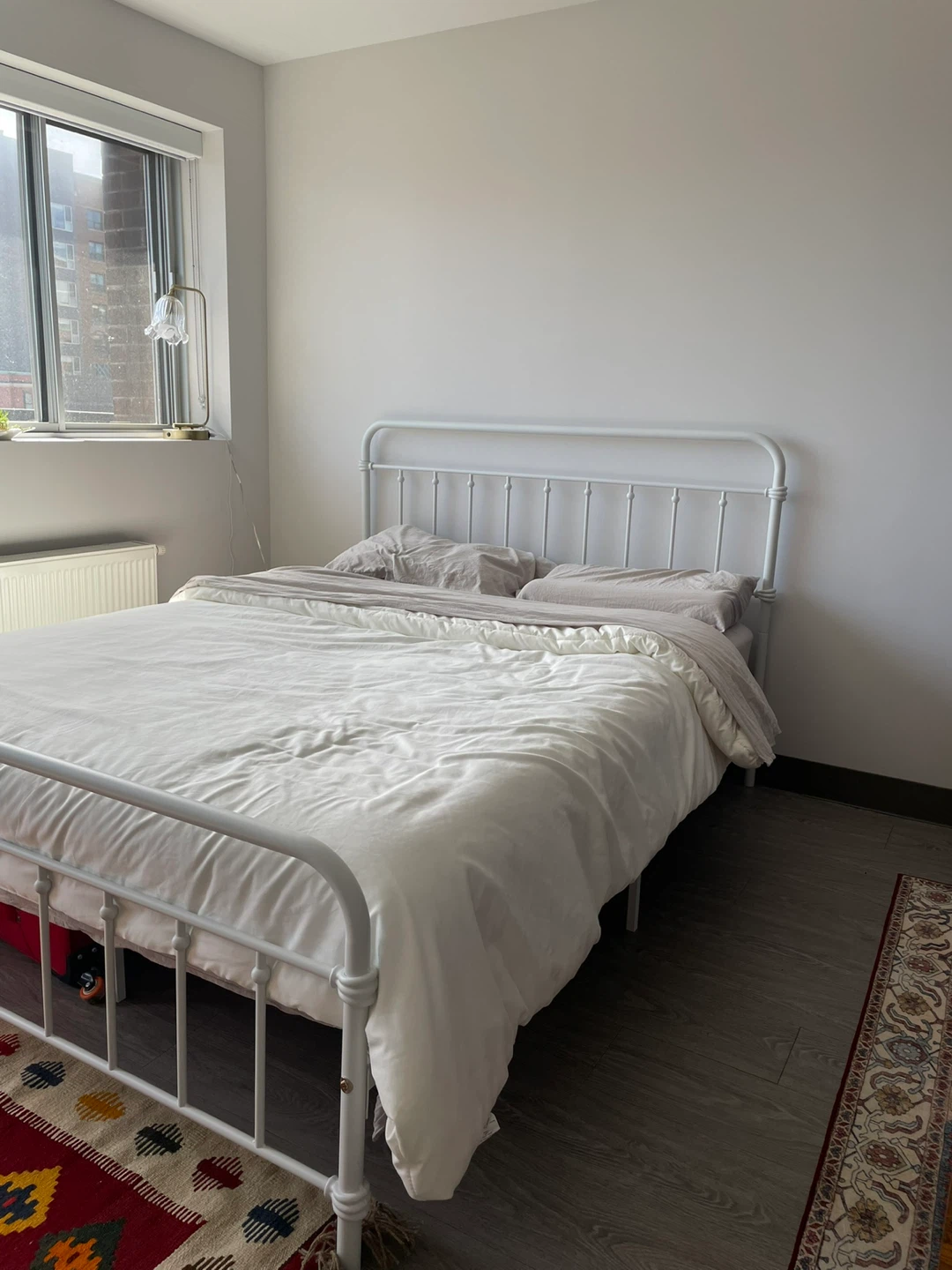 Queen bed and mattress - barely used