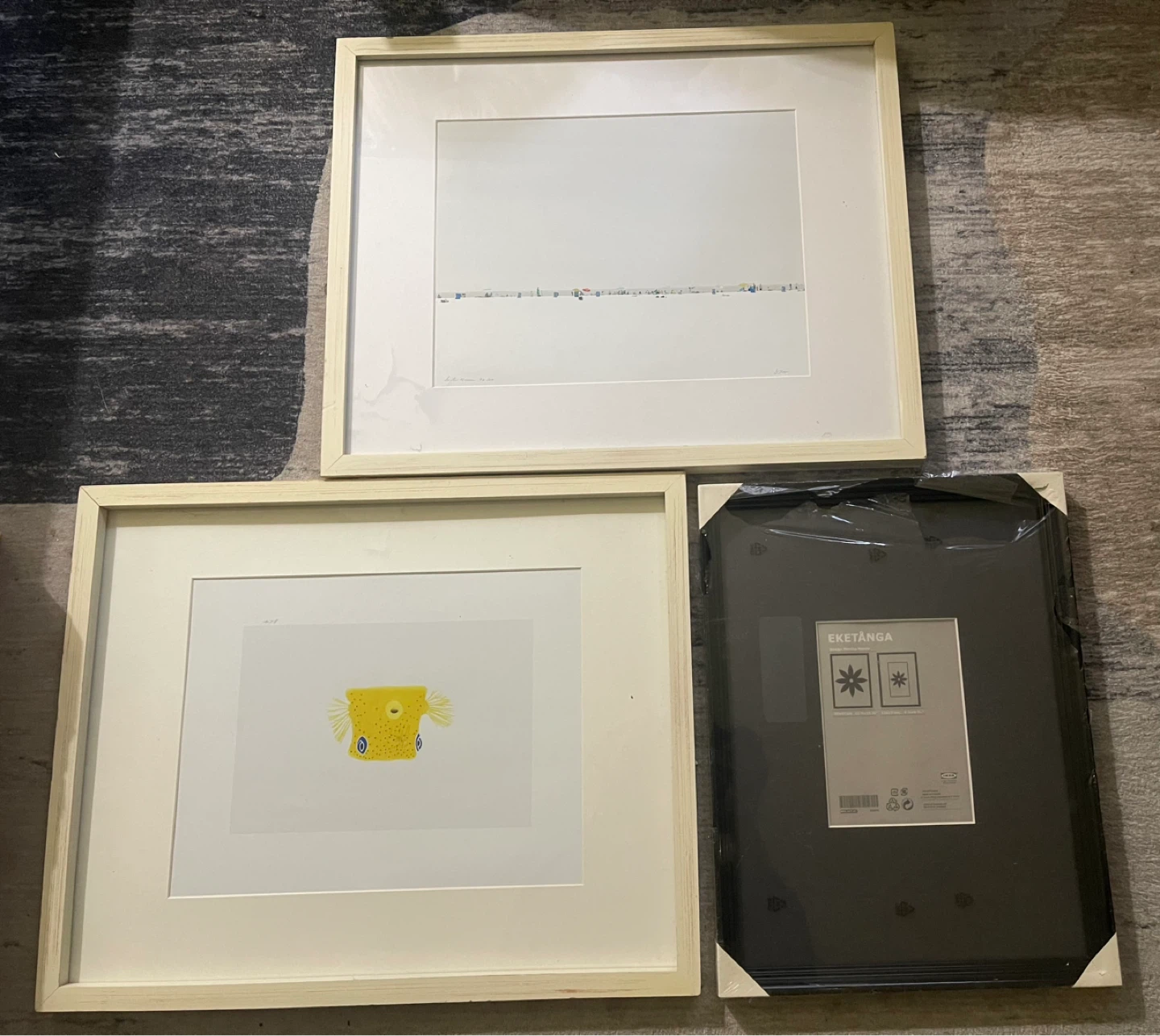 MOVING SALE - Set of Three Frames