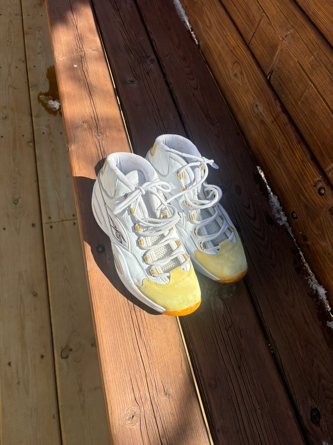 Reebok Question Mid Men's Basketball Shoes - photo 2