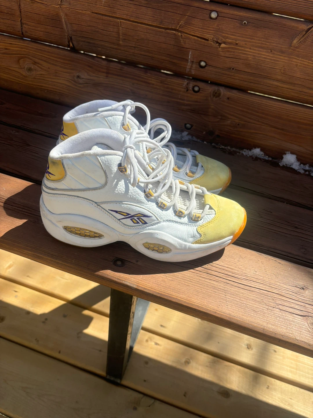 Reebok Question Mid Men's Basketball Shoes - photo 3