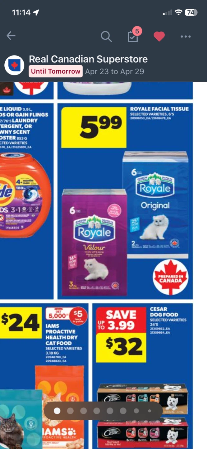 $5 off Royale Toilet Paper Coupon