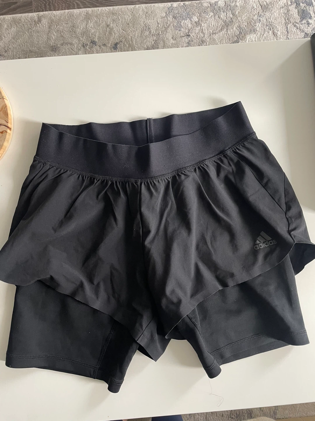 Adidas Black Running Shorts