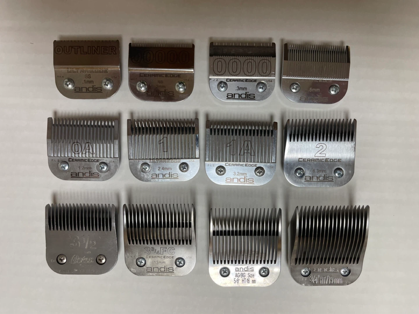 Andis Detachable Metal Clipper Blade.