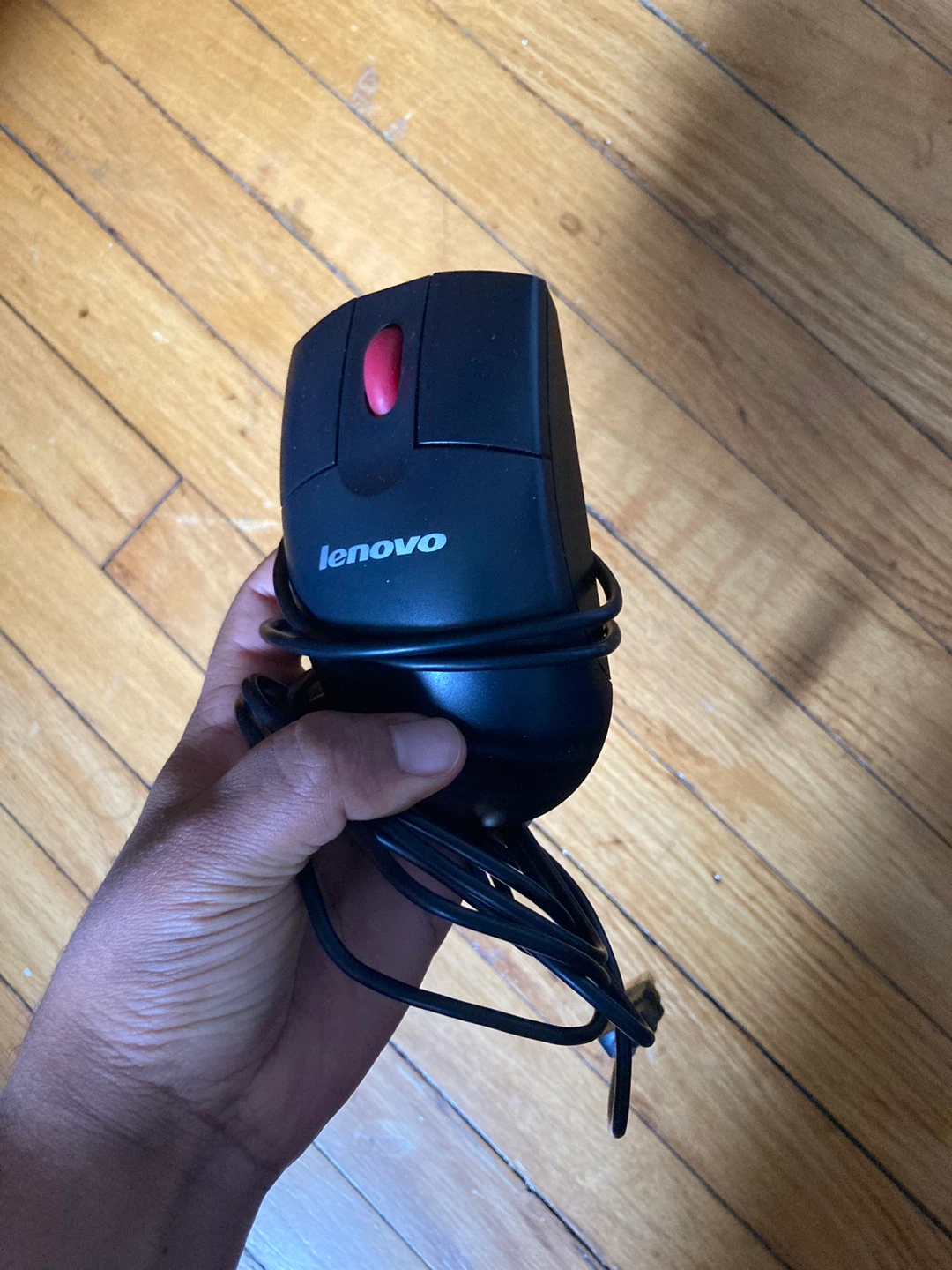 FREE Lenovo Wired Computer Mouse