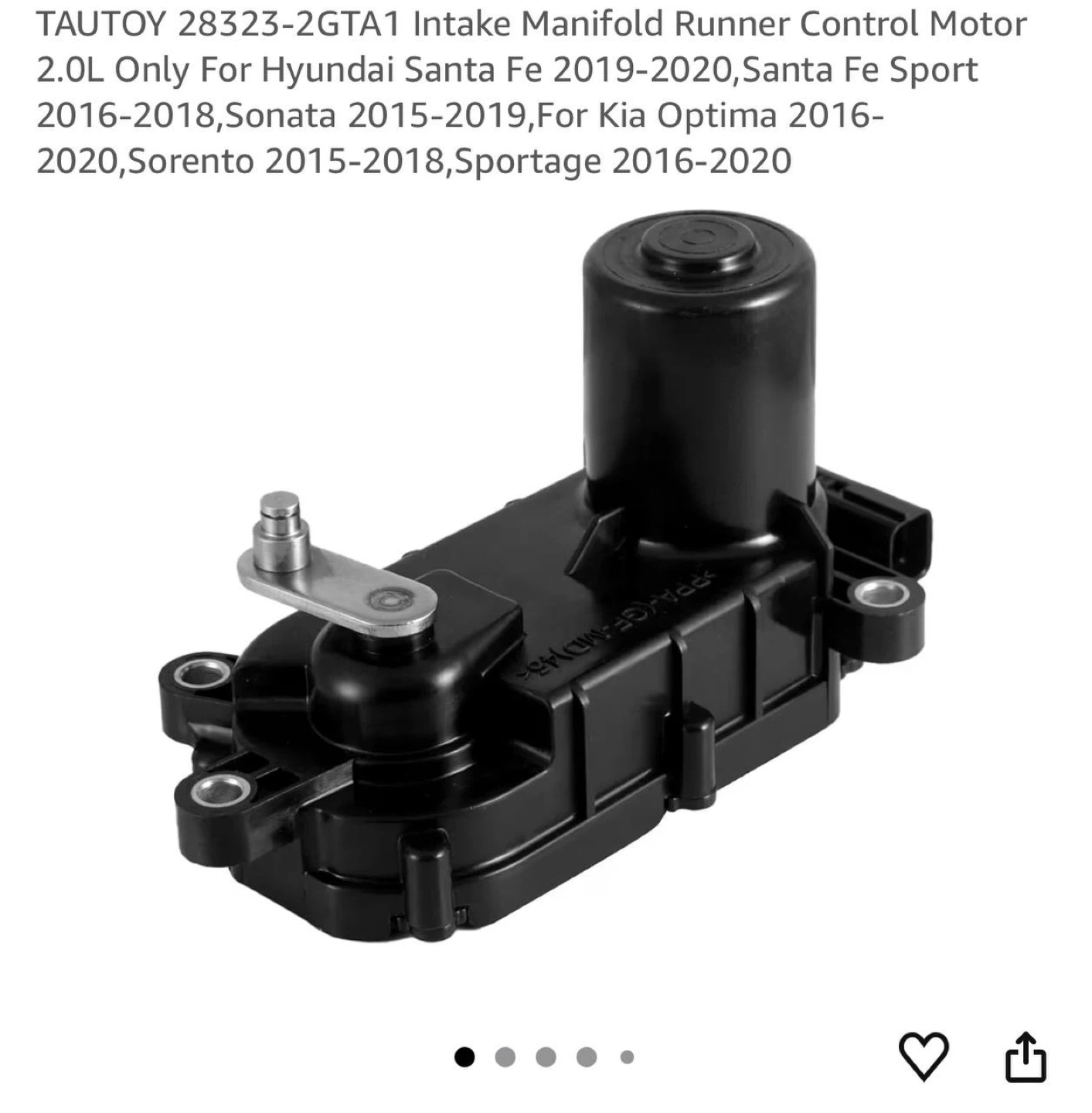 INTAKE MANIFOLD RUNNER CONTROL MOTOR 🔥