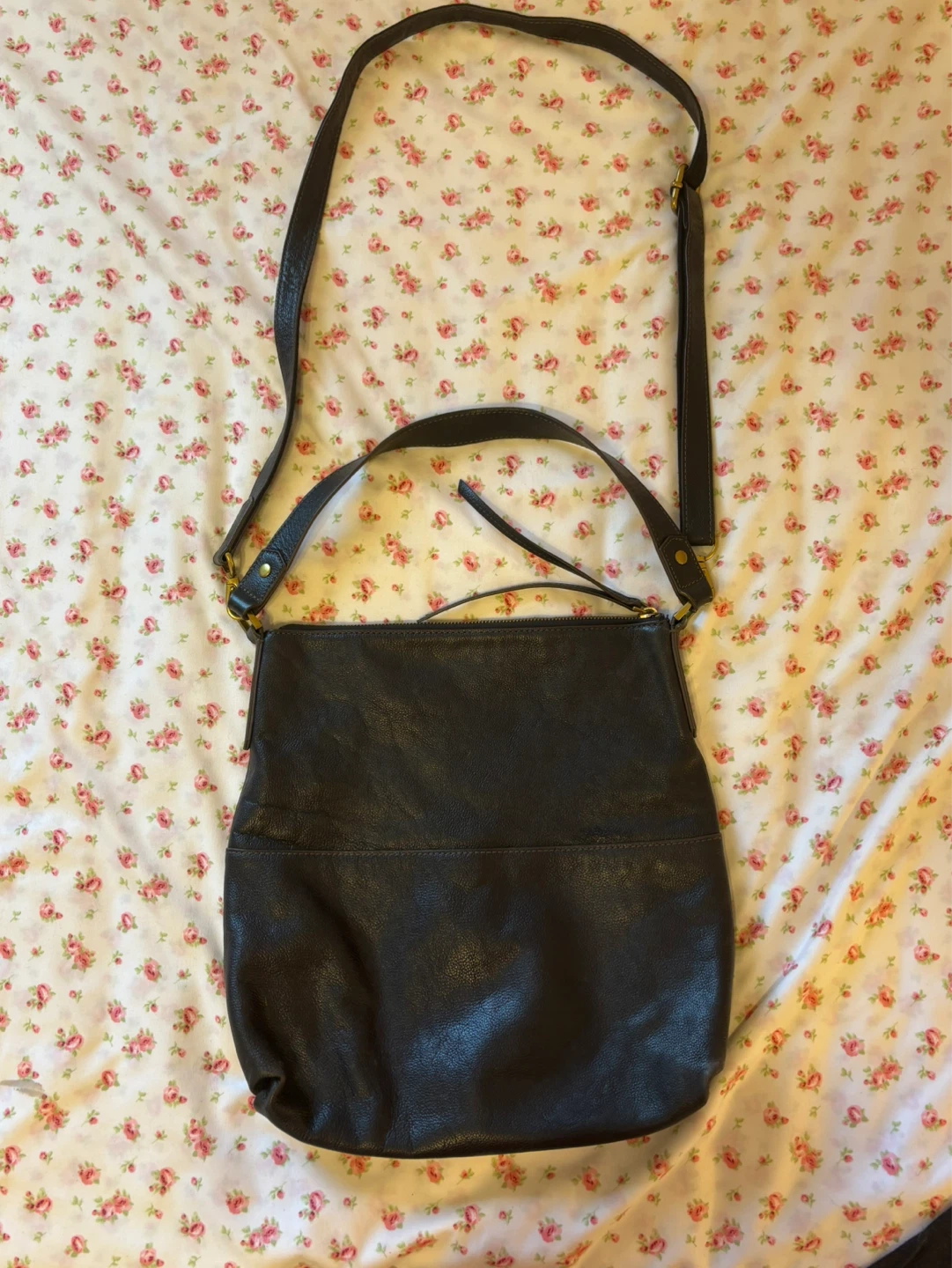 Fossil Leather Shoulder Bag
