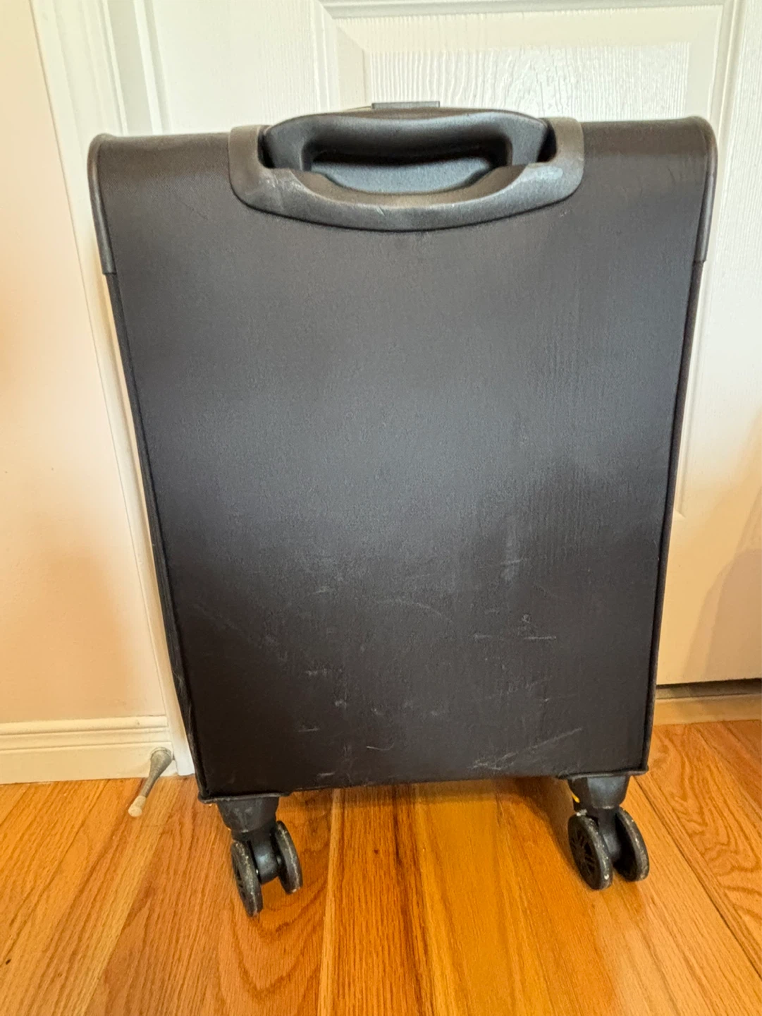 Black BAGGIO Travel Suitcase with Wheels - photo 2