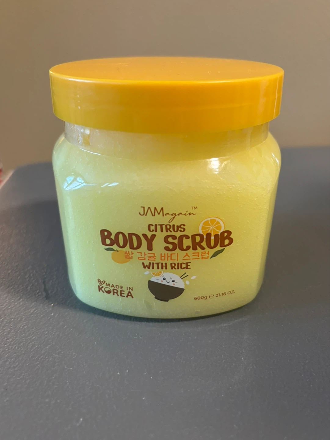 JAMgain Body Scrub Citrus with Rice 600g
