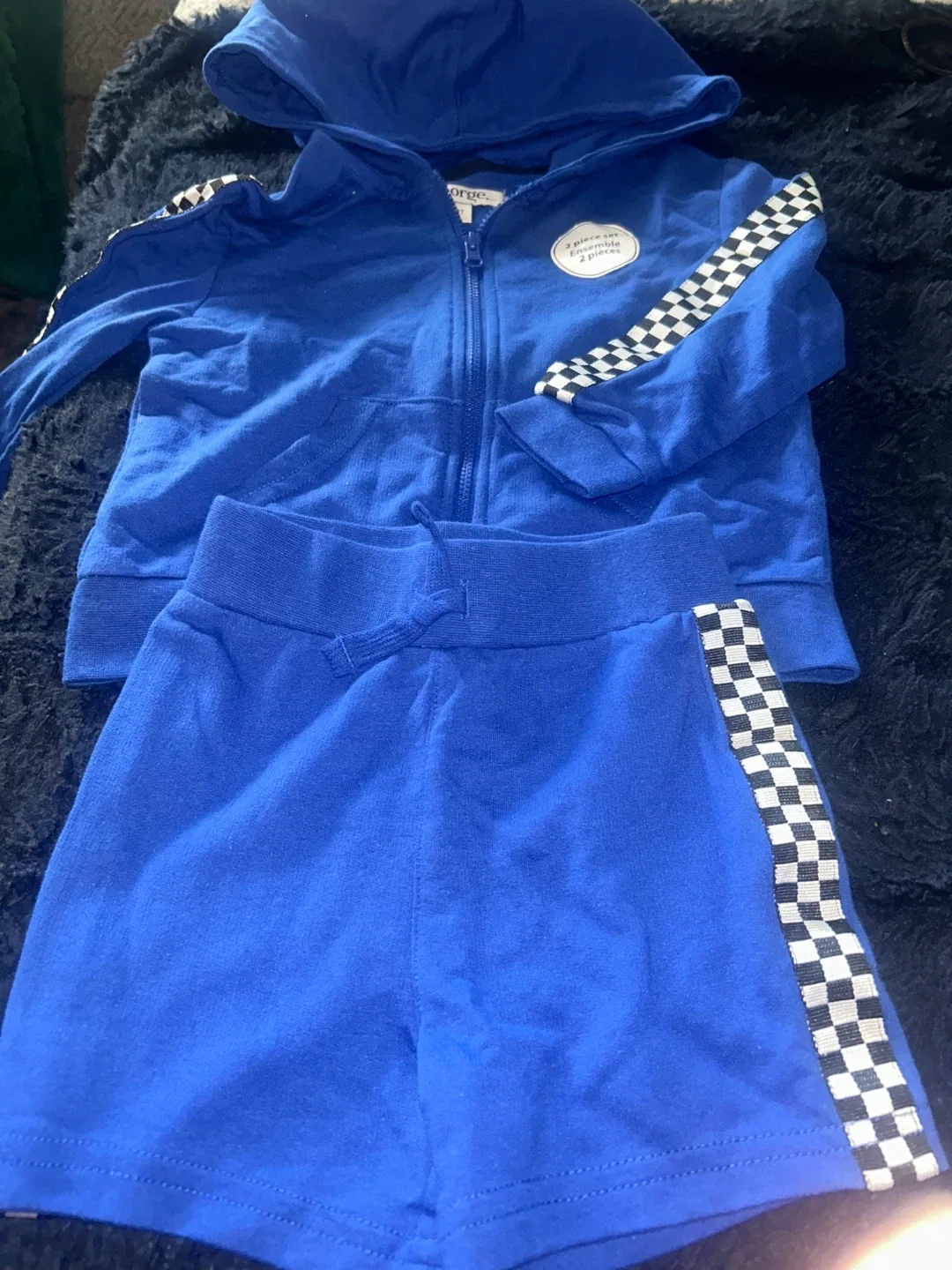 George Blue Tracksuit Set - photo 2