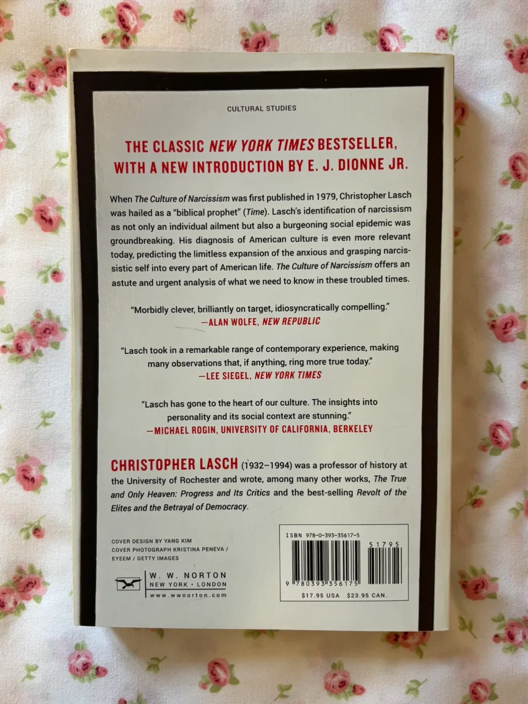 The Culture of Narcissism by Christopher Lasch - photo 2