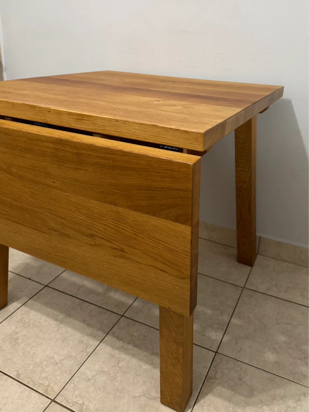 Wooden Drop-Leaf Table