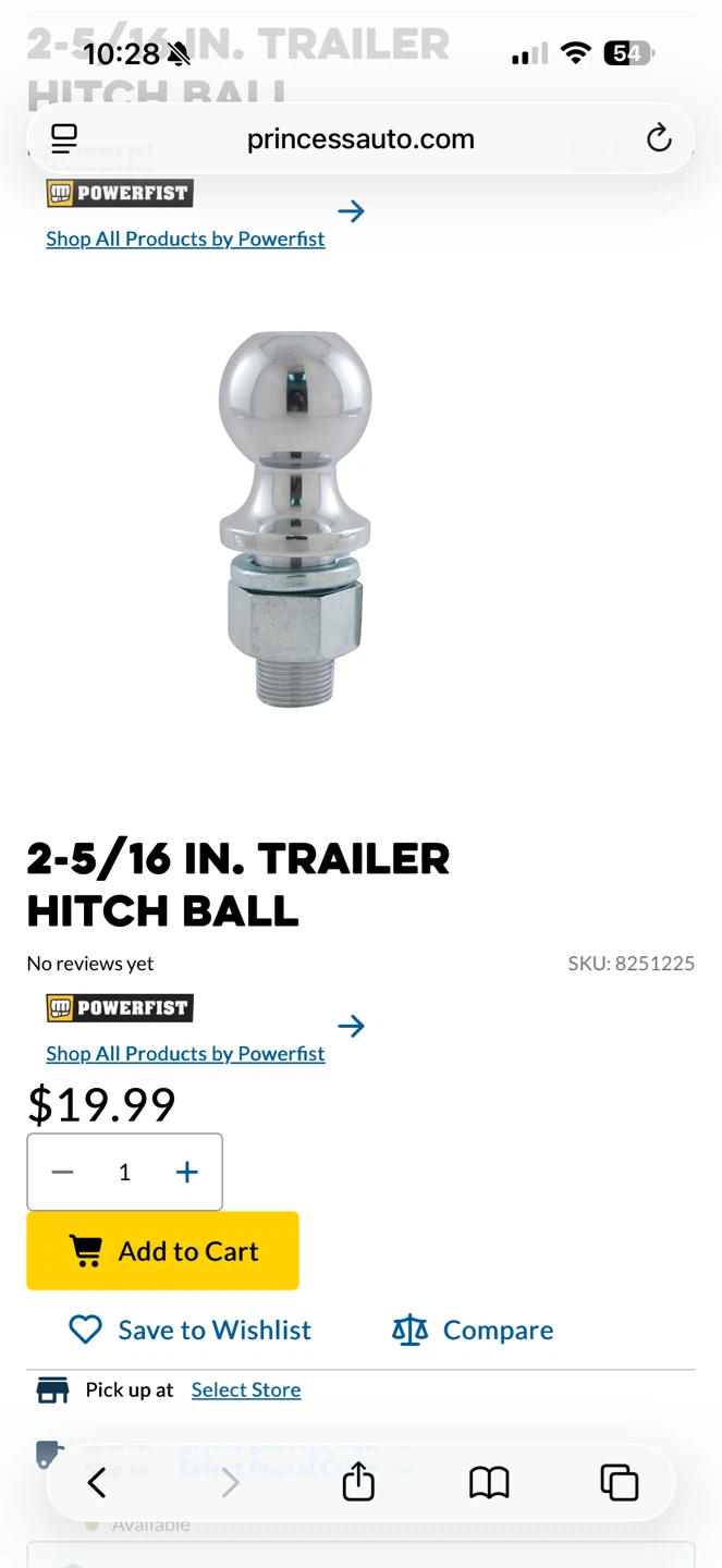 ***BRAND NEW HITCH BALL*** - photo 2