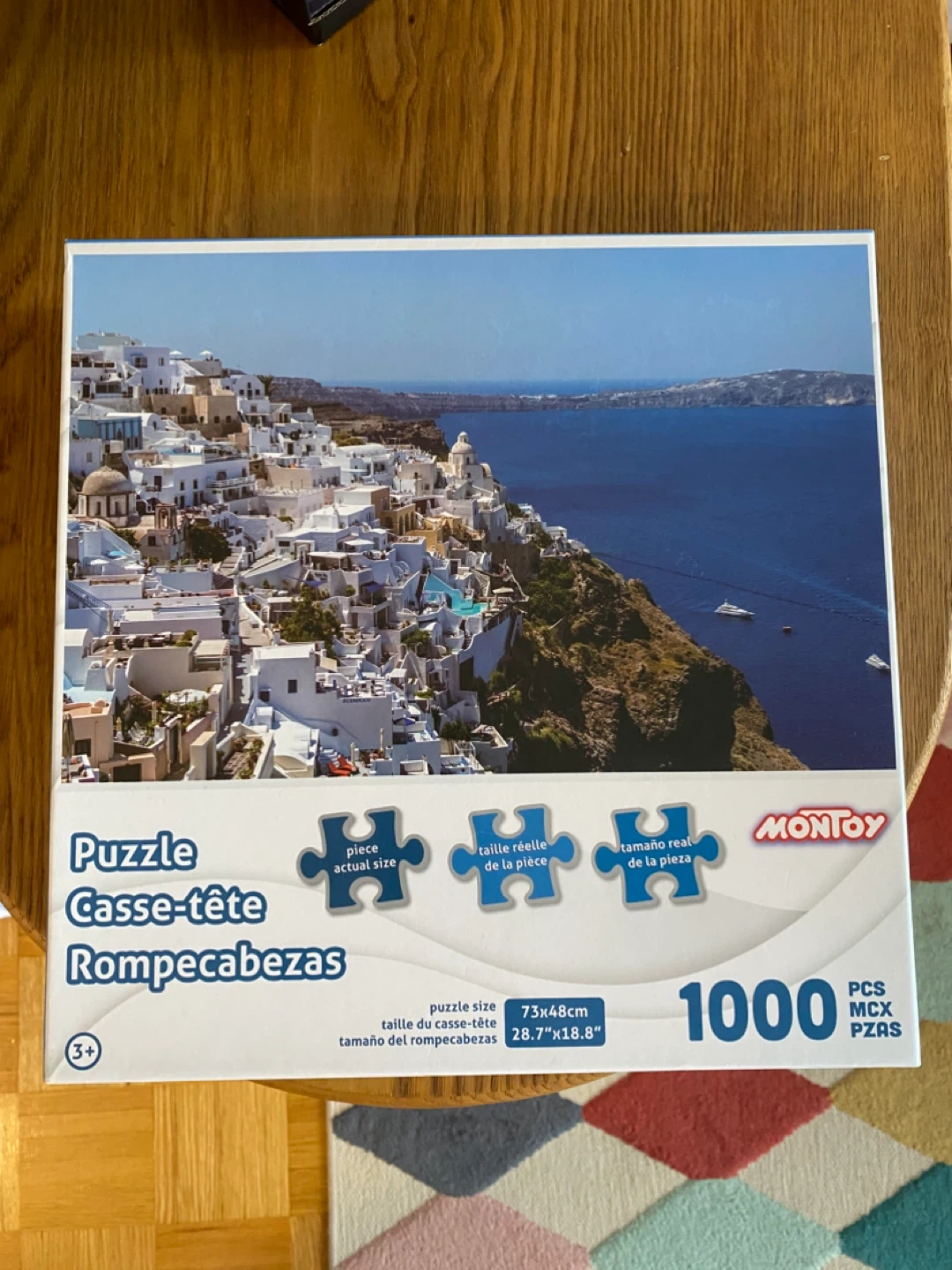 1000pc Santorini puzzle