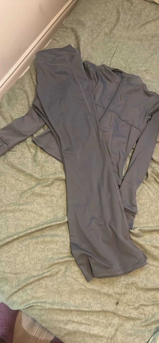 Women's XL Grey Tracksuit Set