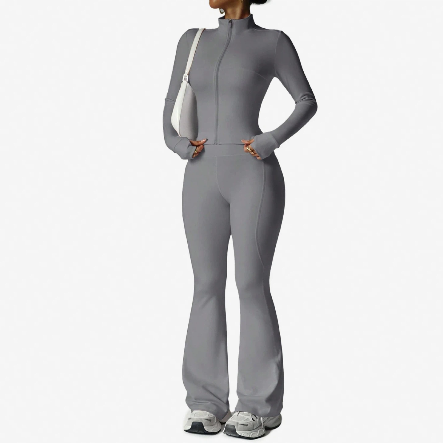 Women's XL Grey Tracksuit Set - photo 3