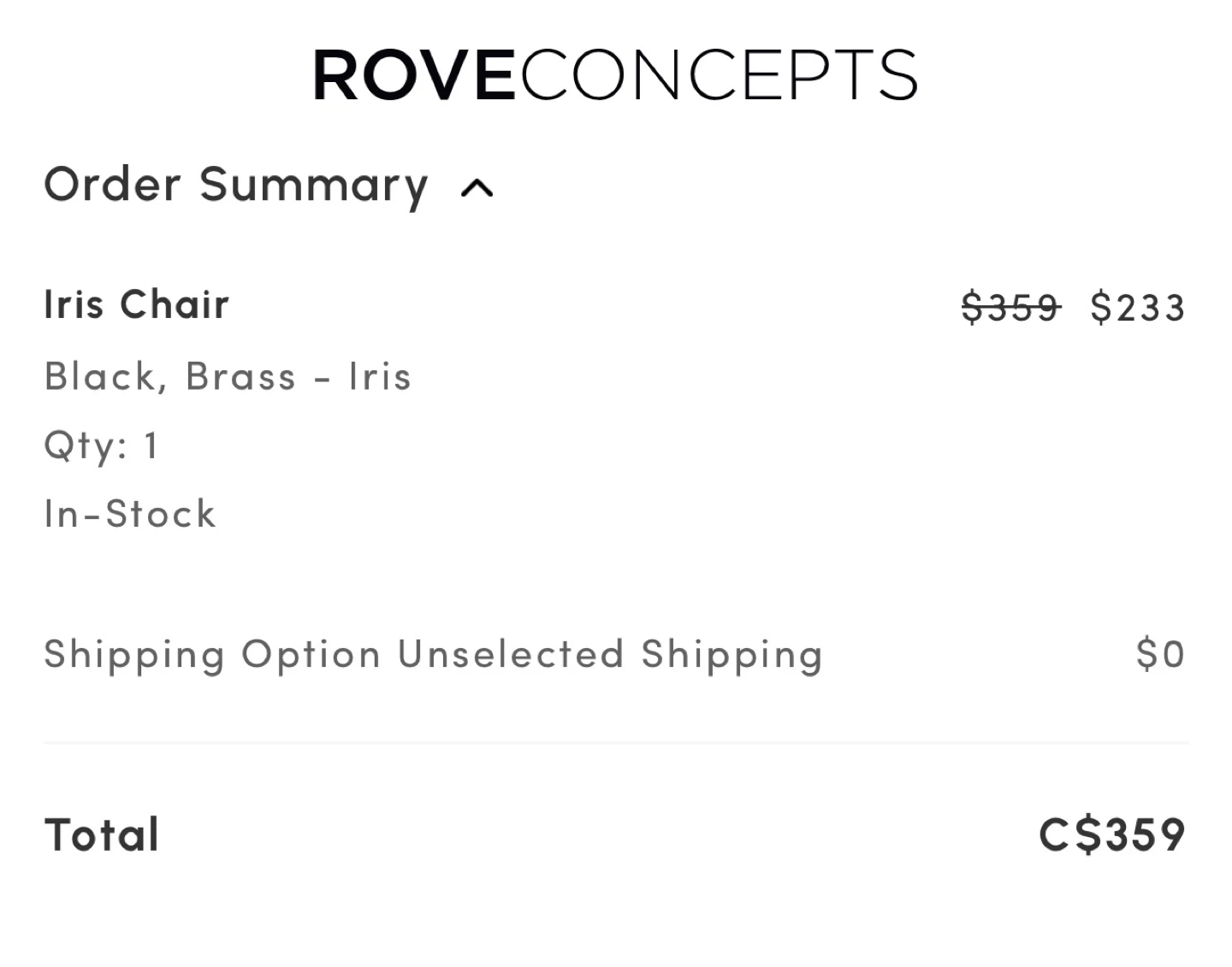 Rove Concepts Iris Chair - Blue Velvet, Brass/gold Metal Legs - photo 3