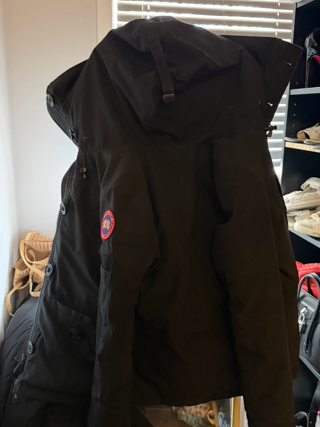 Canada Goose Black Parka with Fur Hood - photo 2