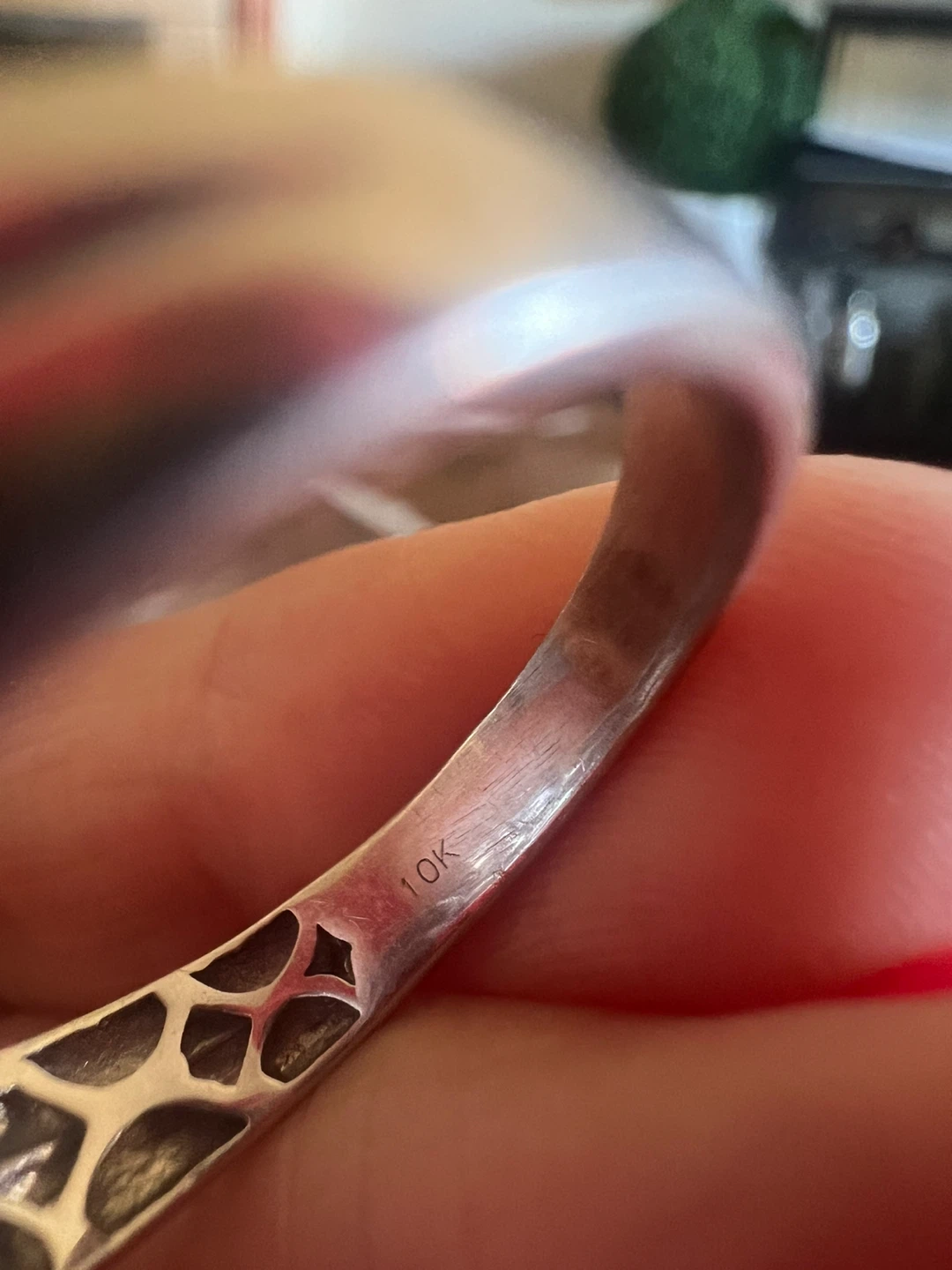 10K men’s Gold Ring with Diamonds - photo 4