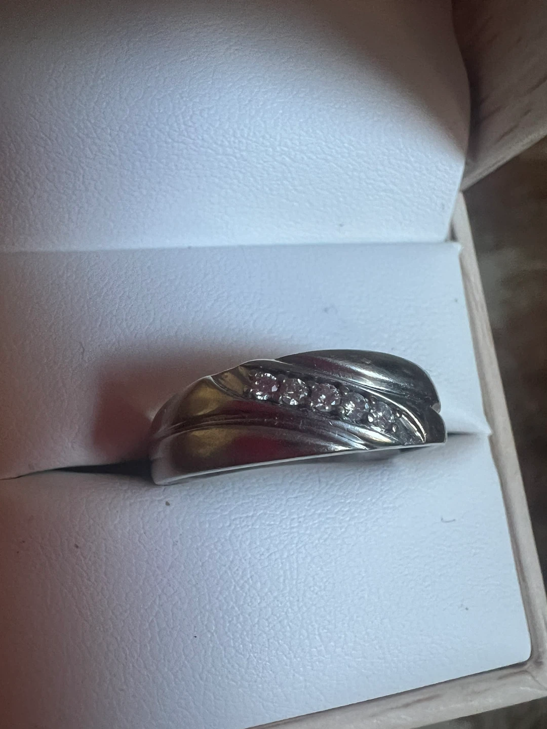 10K men’s Gold Ring with Diamonds - photo 2