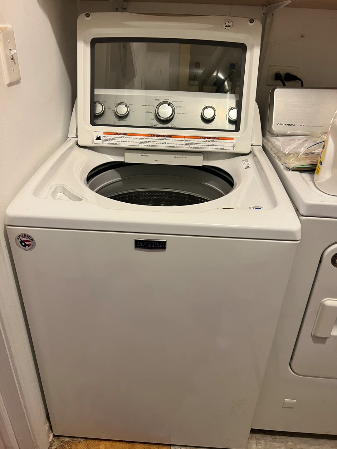 Maytag Bravos MCT Top Load Washing Machine