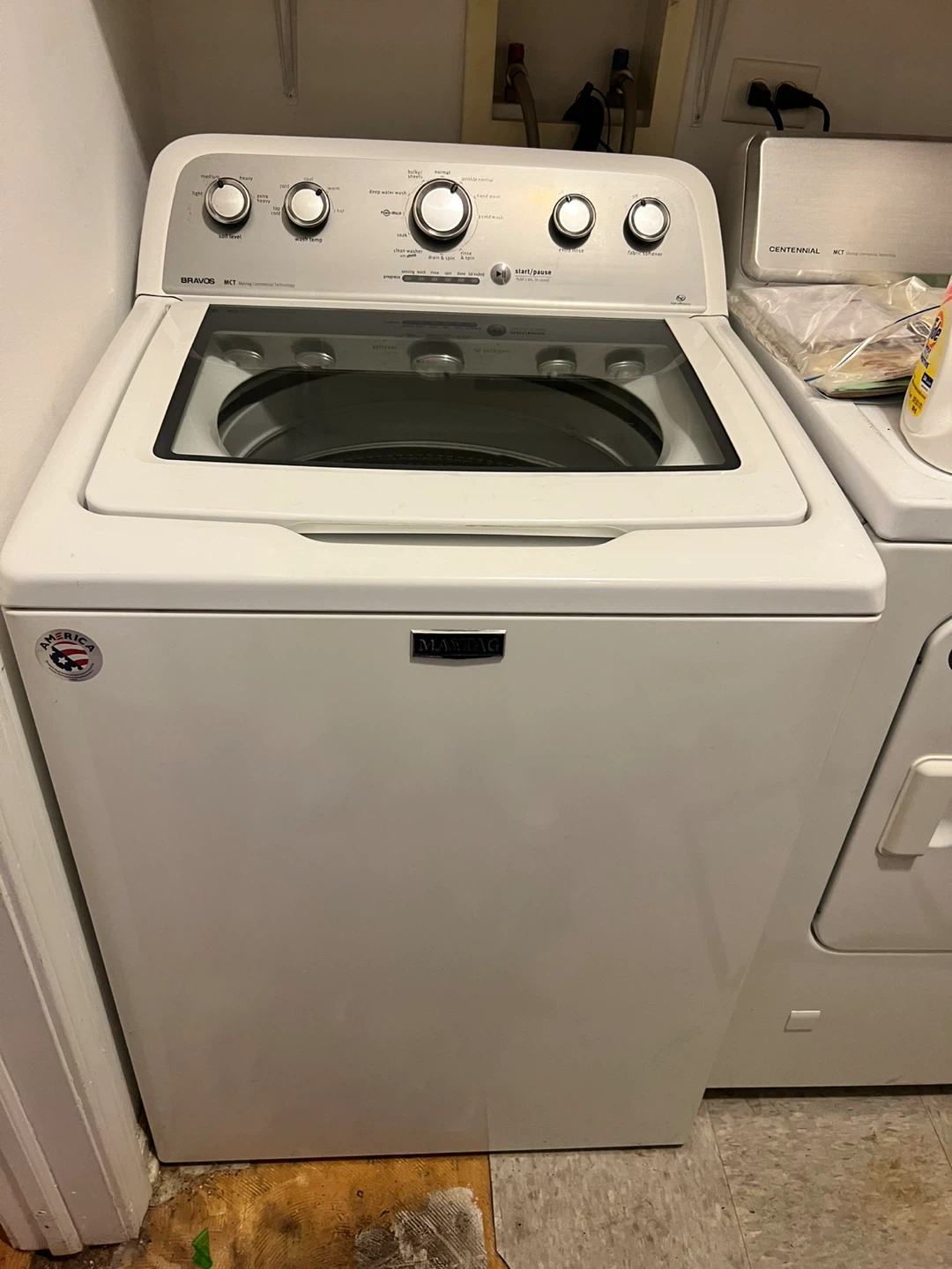 Maytag Bravos MCT Top Load Washing Machine - photo 4
