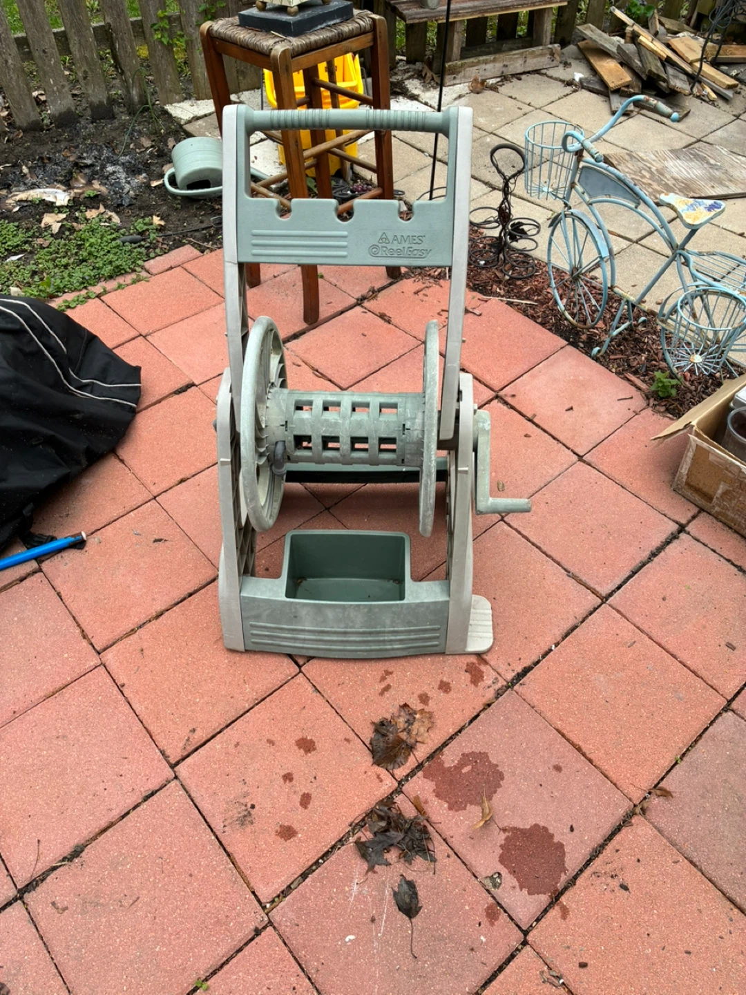 Ames garden hose cart