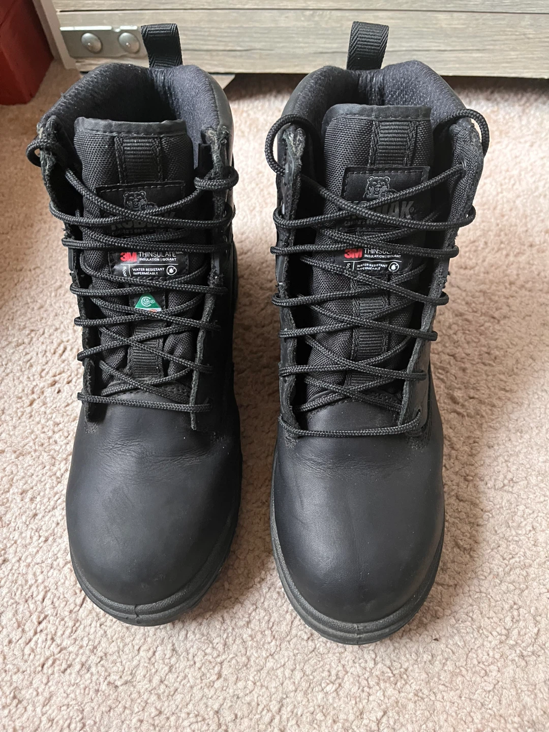 KODIAK WORKER Black Insulated Winter Work Boots - photo 3
