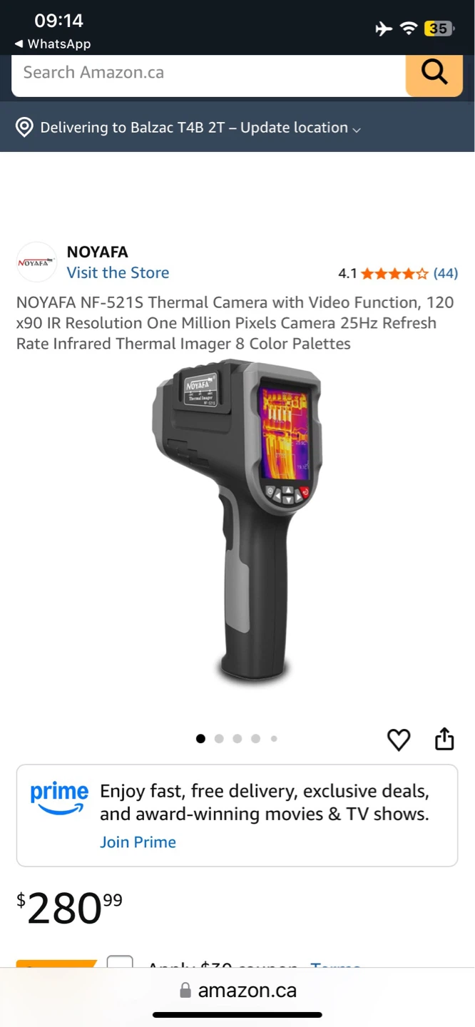NOYAFA NF-521S Thermal Imager - photo 2