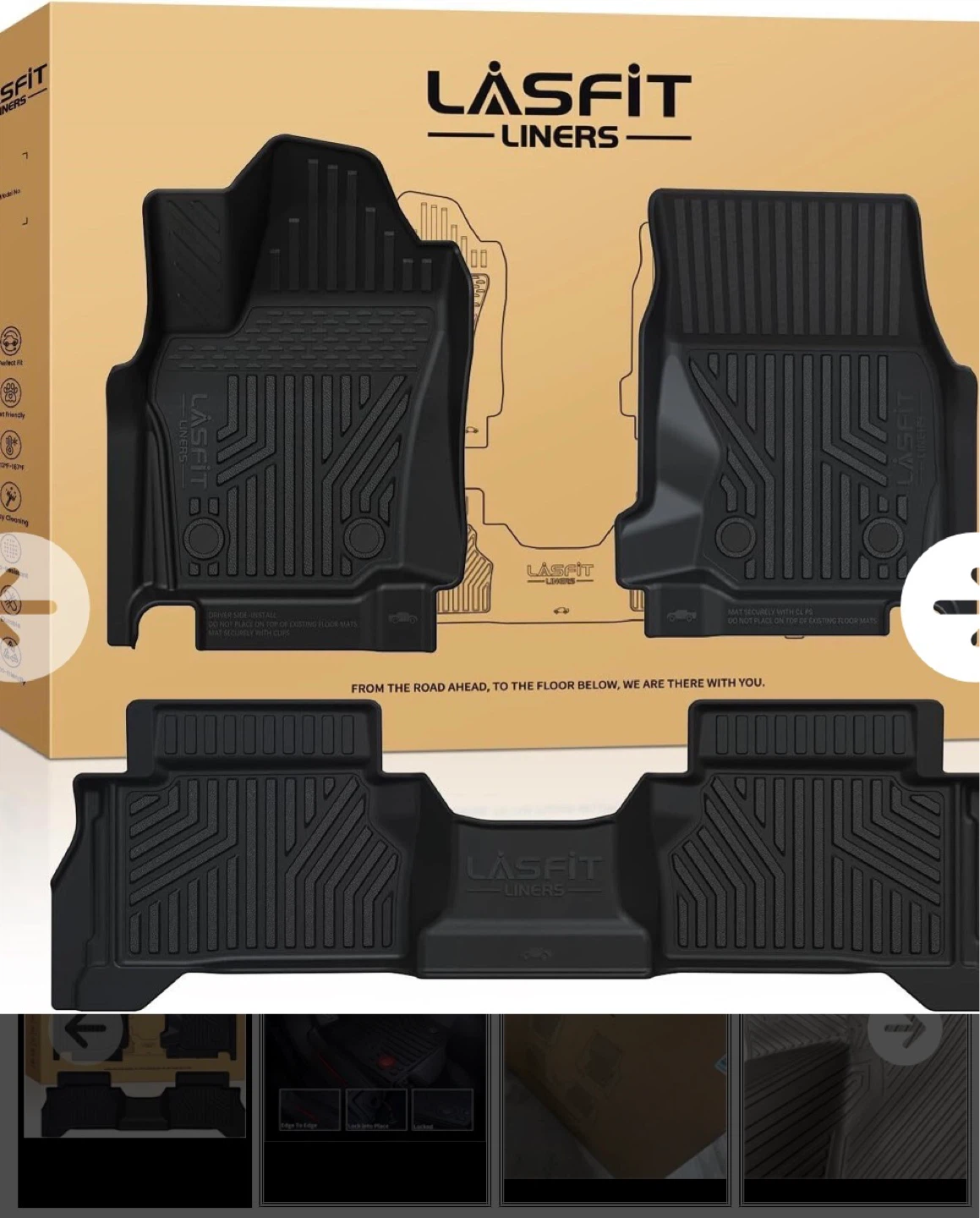 LASFIT Floor Liners It fits a Chevy equinox
