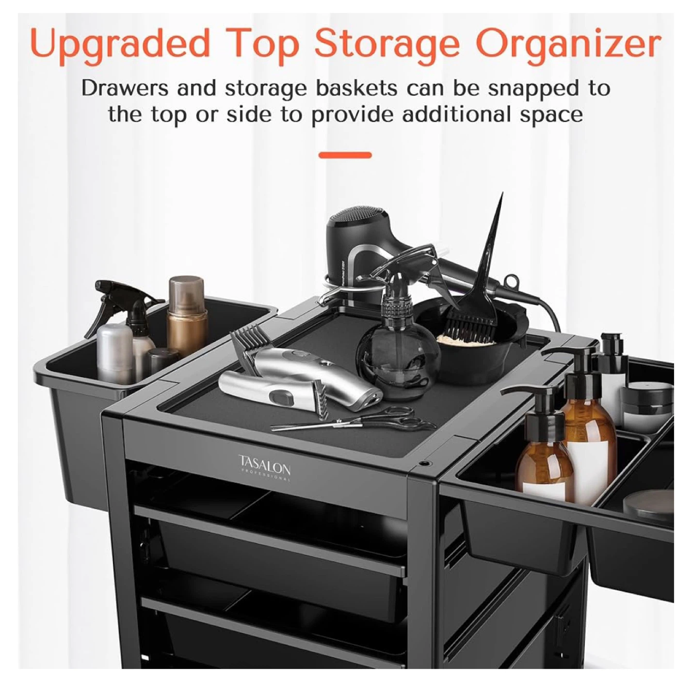 TASALON Professional Salon Trolley Cart - photo 4