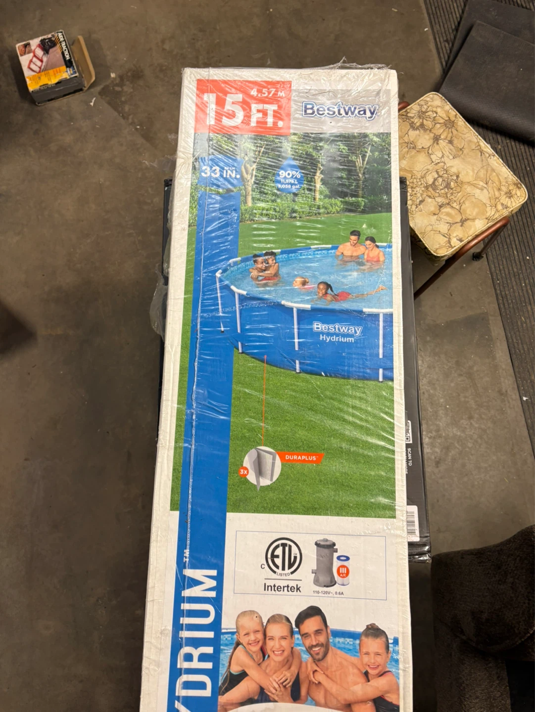 Bestway Hydrium 15ft x 33in Above Ground Pool Set
