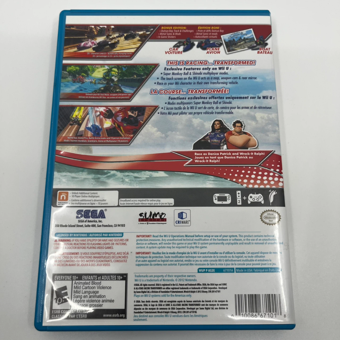 Sonic & All-Stars Racing Transformed Game - photo 3