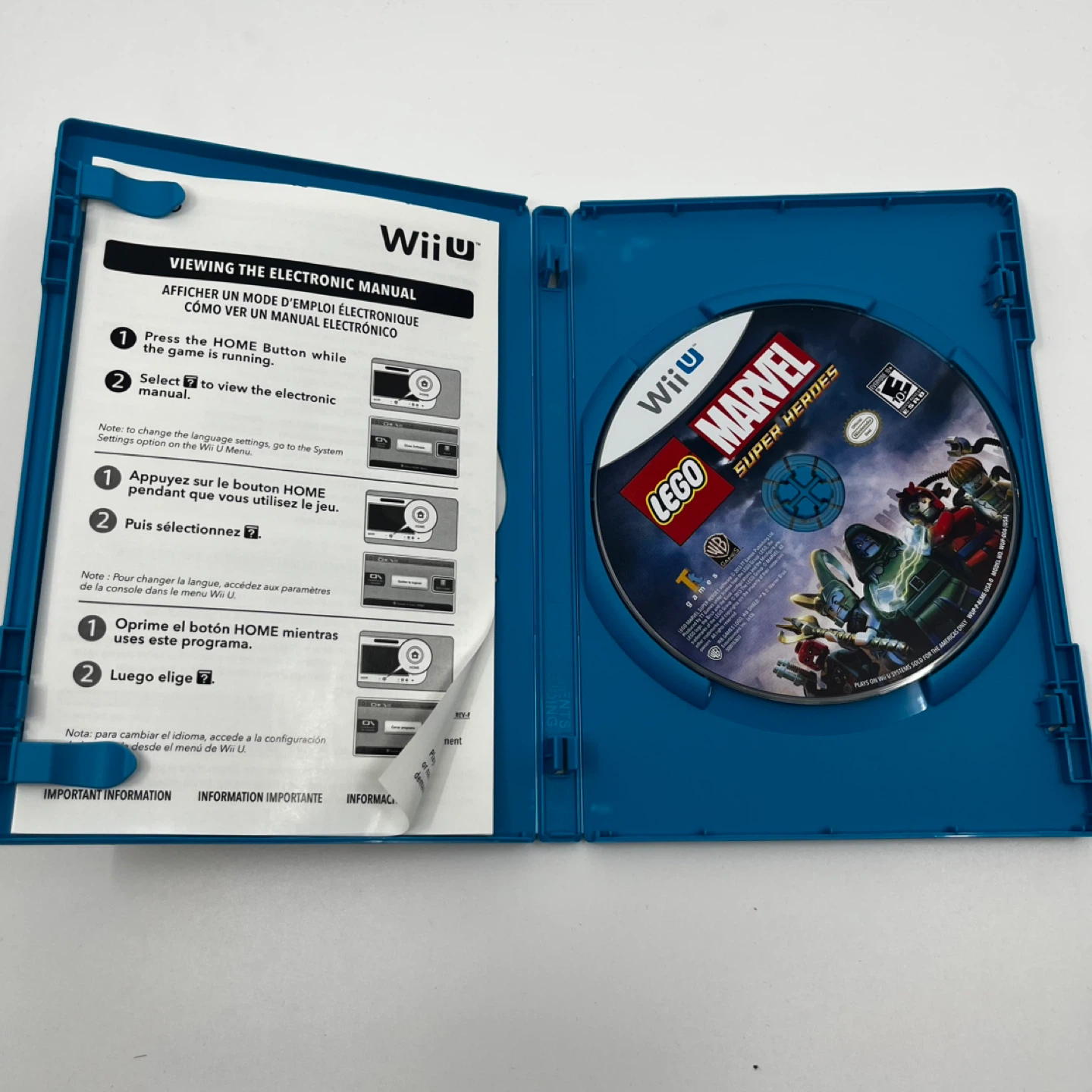 Wii U LEGO Marvel Super Heroes Game - photo 2