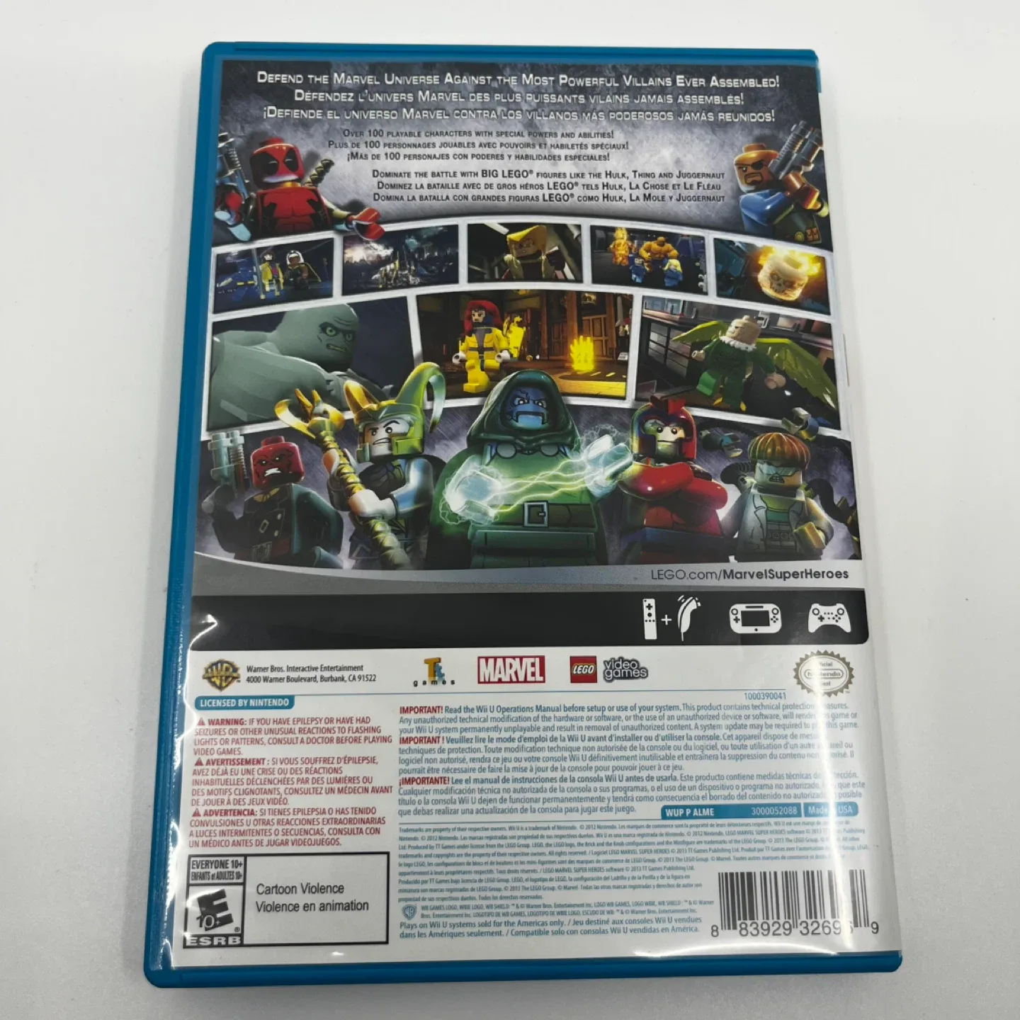 Wii U LEGO Marvel Super Heroes Game - photo 3